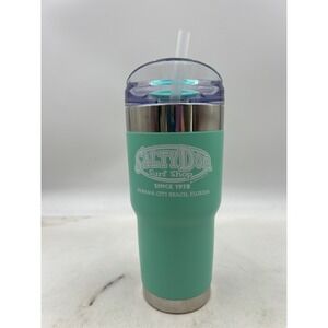 Salty Dog Surf Shop Tumbler Panama City Beach Florida Travel Mug Cup